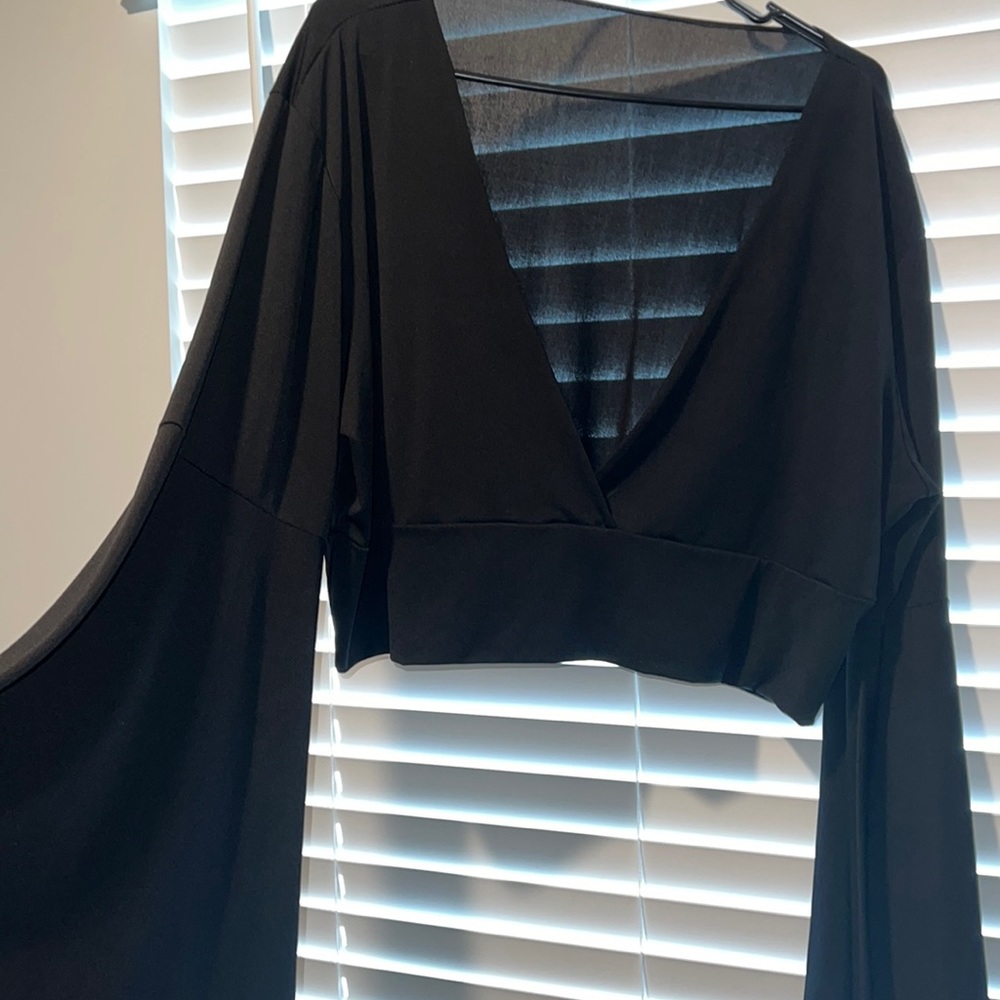 Black Crop Top